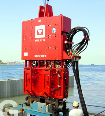 Вибропогружатель Muller MS-120HHF