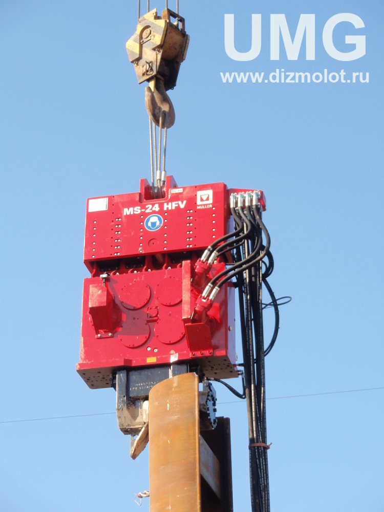 Вибропогружатель Muller MS-24HFV